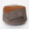 Пряжа Nemo - альпака 10%, меринос 50%, полиамид 10%     серо-коричневый 