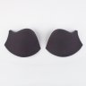 La perla - вкладки для бюстгальтера 01    графитовый 