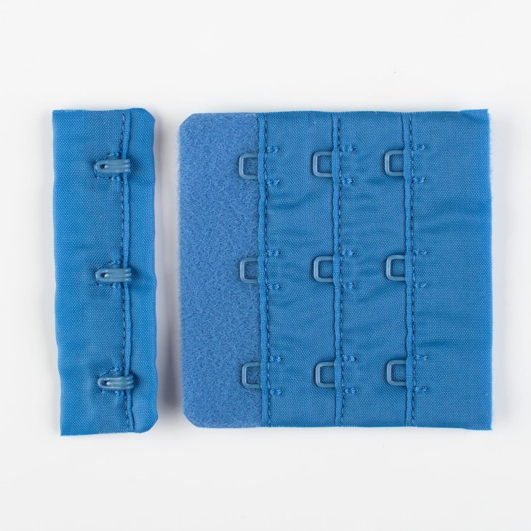 Пряжа La perla - застежки для бюстгальтера защитно-синий Пряжа La perla - застежки для бюстгальтера защитно-синий