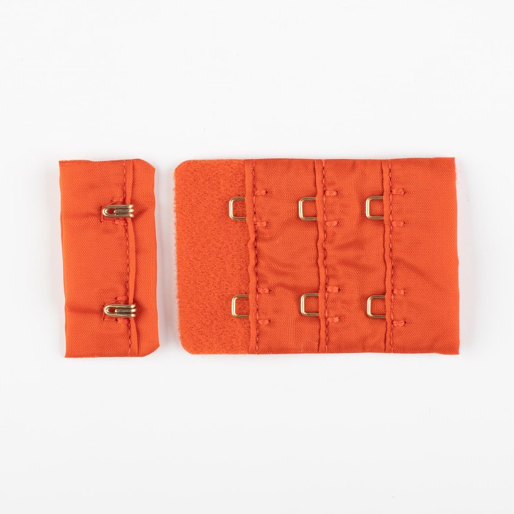 Пряжа La perla - застежки для бюстгальтера    тыква 