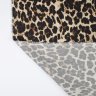 Ткань хлопок 100%, плотный, анималистичный принт "тигр", Max Mara   бледно-коричневый с серым    разноцветный  