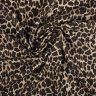 Ткань хлопок 100%, плотный, анималистичный принт "тигр", Max Mara   бледно-коричневый с серым    разноцветный  