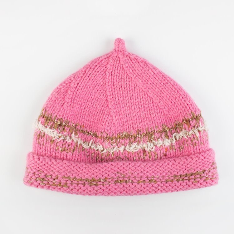 Шапка - кид мохер 20%, меринос 80%