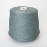 Пряжа Alaska - лён 60%, хлопок 40%    бирюзово-серый 