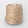 Пряжа Canapavis Tweed - конопля 75%, вискоза 25%    желто-коричневый 