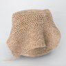Пряжа Canapavis Tweed - конопля 75%, вискоза 25%    желто-коричневый 