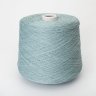 Пряжа Alaska - лён 60%, хлопок 40%    светлый серо-бирюзовый 