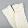 Носки ручной работы    белый 