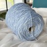 Пряжа Boccolo - меринос 70%, хлопок 30%    бледно-васильковый 