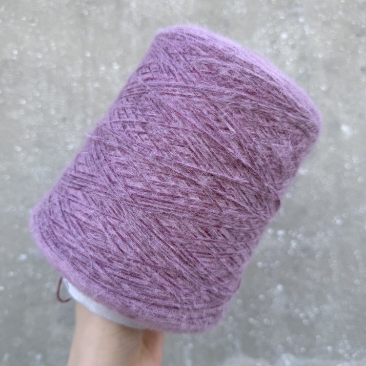 Пряжа Soft Cotton - хлопок 50%, вискоза 25%, полиамид 25%     серо-сливовый 