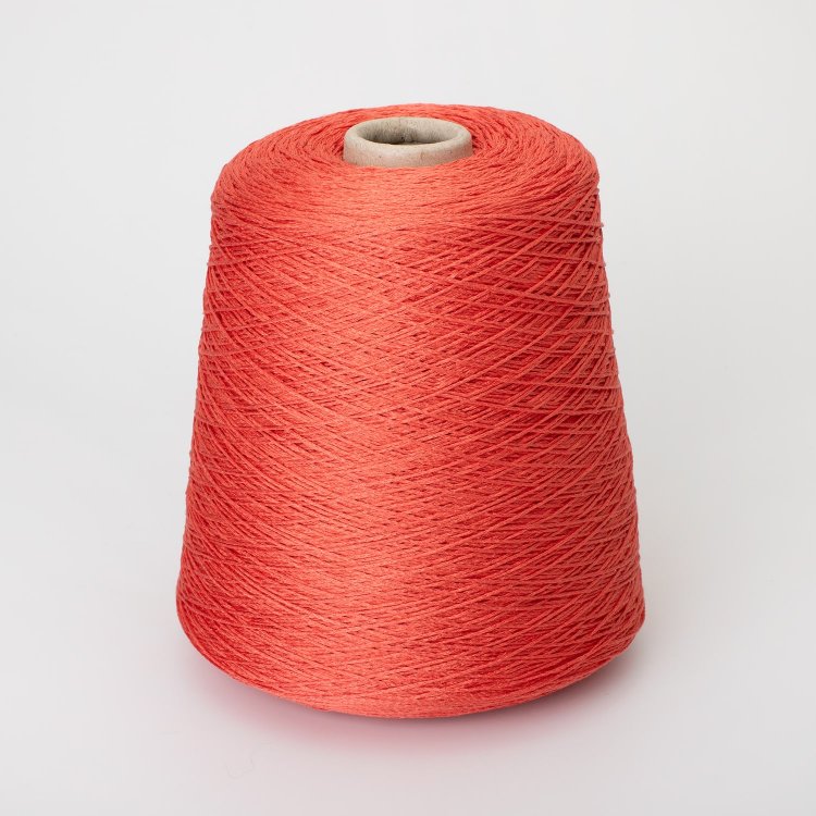 Пряжа Angel Unito - шёлк 100%    томатный 