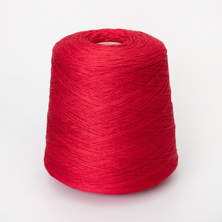 Пряжа Angel Unito - шёлк 100%    красный 