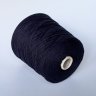 Пряжа Ne Cotone - хлопок пима 100% тёмно-синий близкий к черному Пряжа Ne Cotone - хлопок пима 100% тёмно-синий близкий к черному