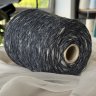 Пряжа Boccolo - меринос 70%, хлопок 30% седой синий Пряжа Boccolo - меринос 70%, хлопок 30% седой синий