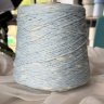 Пряжа Boccolo - меринос 70%, хлопок 30%    светло-голубой 