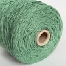 Пряжа Bambu - лён 73%, лиоцелл 27% Col 461    бледно-зеленый 