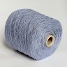 Пряжа Bambu - лён 73%, лиоцелл 27% Col 444    серо-васильковый 