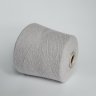 Пряжа Fluffy - ангора 50%, меринос 50%    светло-серый с легким розовым отливом 