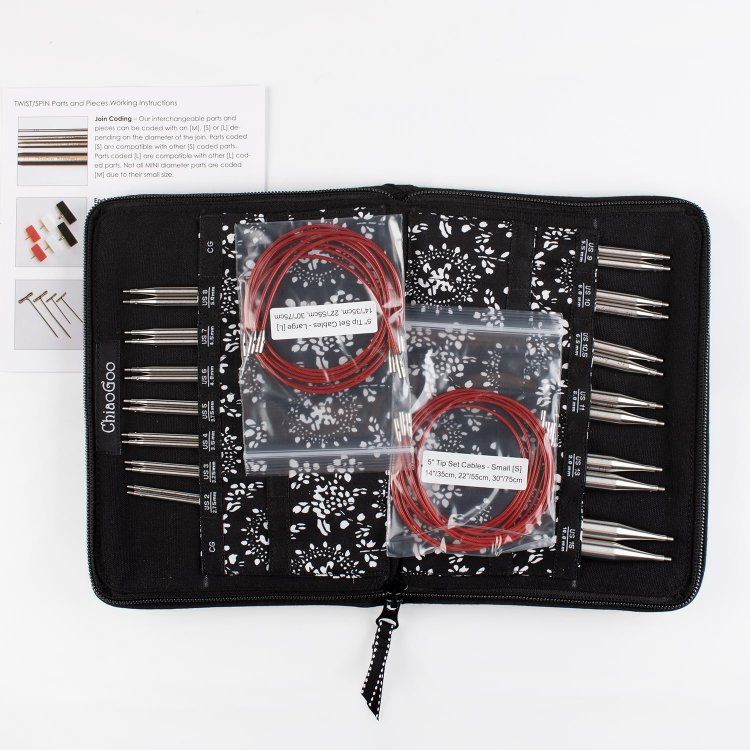 Набор металлических съёмных спиц 13 см Large ChiaoGoo