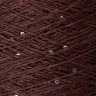 Пряжа Saint Tropes - шёлк 15%, лён 80%, пайетки 5% коричневый, умбра жженая Пряжа Saint Tropes - шёлк 15%, лён 80%, пайетки 5% коричневый, умбра жженая