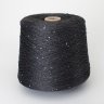 Пряжа Saint Tropes - шёлк 15%, лён 80%, пайетки 5% графитовый Пряжа Saint Tropes - шёлк 15%, лён 80%, пайетки 5% графитовый
