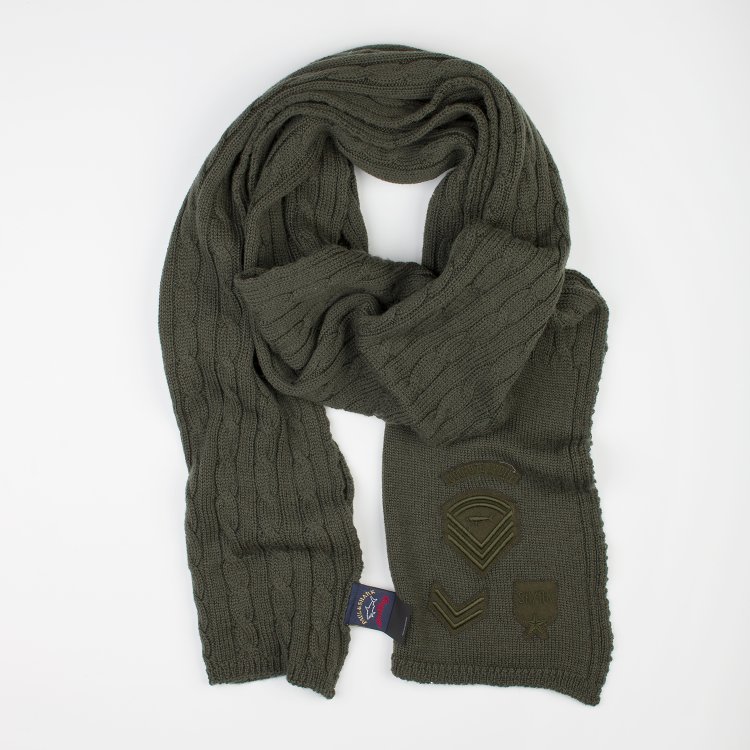 Шарф Paul&Shark Lana virgin wool 25 х 180 см