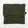 Пряжа Шарф Paul&Shark Lana virgin wool 25 х 180 см    армейский зеленый 