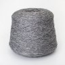 Пряжа Cheesecake - альпака 15%, меринос 15%, хлопок 70%    серый 