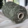 Пряжа Boccolo - меринос 70%, хлопок 30%     зеленый с оттенком серого 