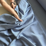 Ткань  Лён 100%   васильковый  
