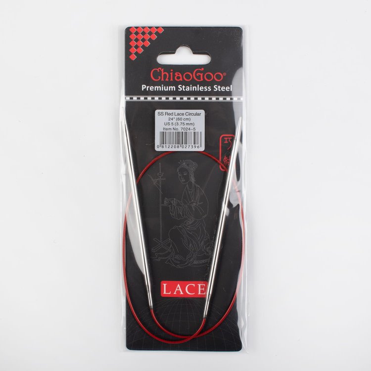 Круговые металлические спицы Lace 3.75 мм / 60 см ChiaoGoo