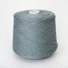 Пряжа Alaska - лён 60%, хлопок 40%    бирюзово-серый 