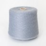 Пряжа It Mohair - кидмохер 70%, полиамид 30%    бледно-васильковый с серым 