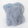 Пряжа It Mohair - кидмохер 70%, полиамид 30%    бледно-васильковый с серым 
