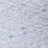 Пряжа Temple - альпака 46%, хлопок 33%, полиамид 15%, люрекс 6%    cиняя Элис 