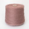 Пряжа It Mohair - кидмохер 70%, полиамид 30% розово-коричневый Пряжа It Mohair - кидмохер 70%, полиамид 30% розово-коричневый