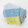 Пряжа Ruffle - хлопок 55%, полиамид 45%    голубой 