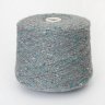 Пряжа Temple - альпака 46%, хлопок 33%, полиамид 15%, люрекс 6%    бирюзово-серый 