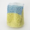Пряжа Ruffle - хлопок 55%, полиамид 45%    зелено-желтый Крайола 