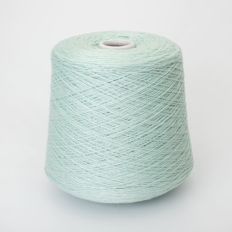 Пряжа Merinoseta - шёлк 30%, меринос 70%    светло-бирюзовый 