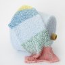 Пряжа Ruffle - хлопок 55%, полиамид 45%    бледно-васильковый 