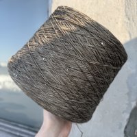 Lino + Pailettes - лён с пайетками 100%