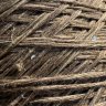 Пряжа Lino + Pailettes - лён с пайетками 100%    мокко 