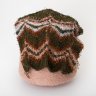 Пряжа Ruffle - хлопок 55%, полиамид 45%    тёмно-персиковый 
