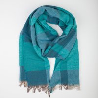 Шарф альпака меринос хлопок PA 35 х 160 см