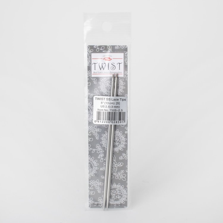 Съёмные металлические спицы Lace 13 см / 3 мм