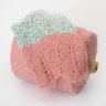 Пряжа Ruffle - хлопок 55%, полиамид 45%    cветло-коралловый 