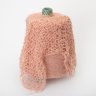 Пряжа Ruffle - хлопок 55%, полиамид 45%    абрикосовый 