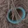 Пряжа Fur Cach Glamour - кашемир 80%, шёлк 10%, полиамид 10%    серый с розово-коричневым 