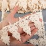 Тесьма хлопковая 10 см    старое кружево  хлопок 100% 